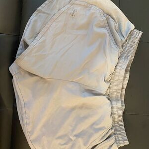 Under Armour Women's Athletic Shorts - Light Gray